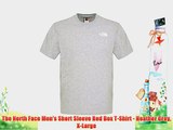 The North Face Men's Short Sleeve Red Box T-Shirt - Heather Grey X-Large
