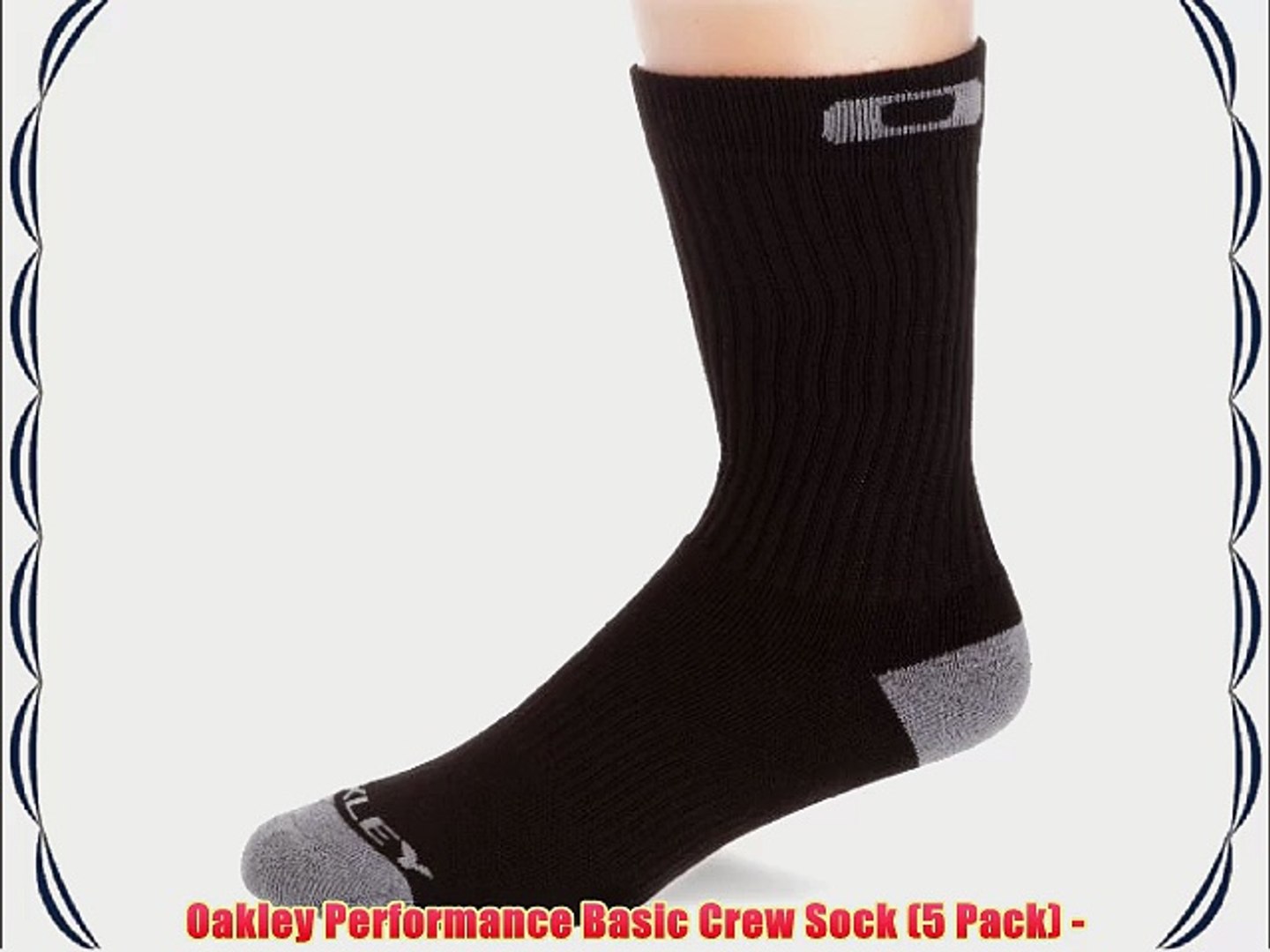 oakley performance basic crew socks