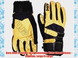 Bern Men's Leather with Removable Wrist Guard Gloves - Rawhide Large/X-Large