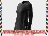Skins S400 Thermal Long Sleeve Women's Compression Top - Black/Graphite/White S