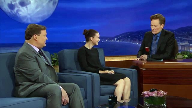 Rooney Mara Wore A Merkin In The Girl With The Dragon Tattoo - CONAN on TBS