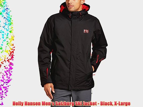 Helly Hansen Men's Salzburg Ski Jacket - Black X-Large