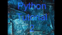 Python Programming Tutorial - Tutorial 2 - Variables [HD] [BEGINNER]