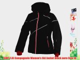 CMP-F.lli Campagnolo Women's Ski Jacket Black nero Size:10