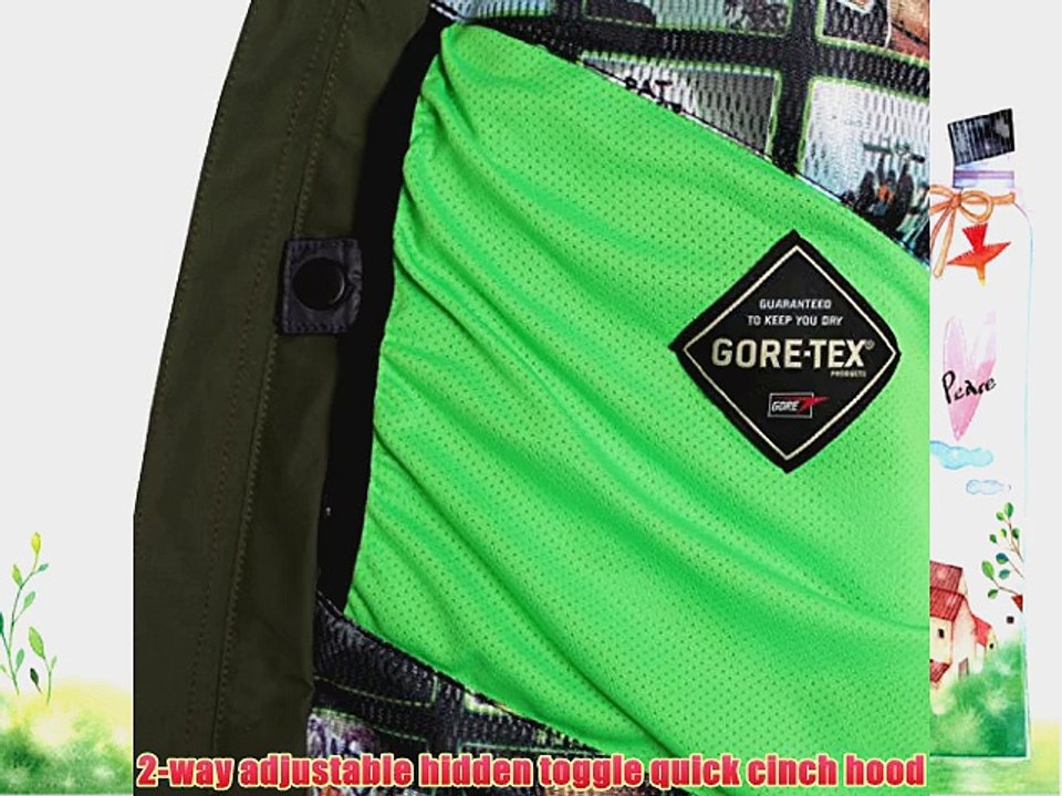 Volcom Men's Stone Gore Tex Jacket - Forest Large