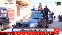 2000 Policemen and 200 Policemobiles Karachi  is deployed on VIP duties