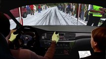 Real rally Stage. Real Co-driver. Home racing simulator. (montage!)