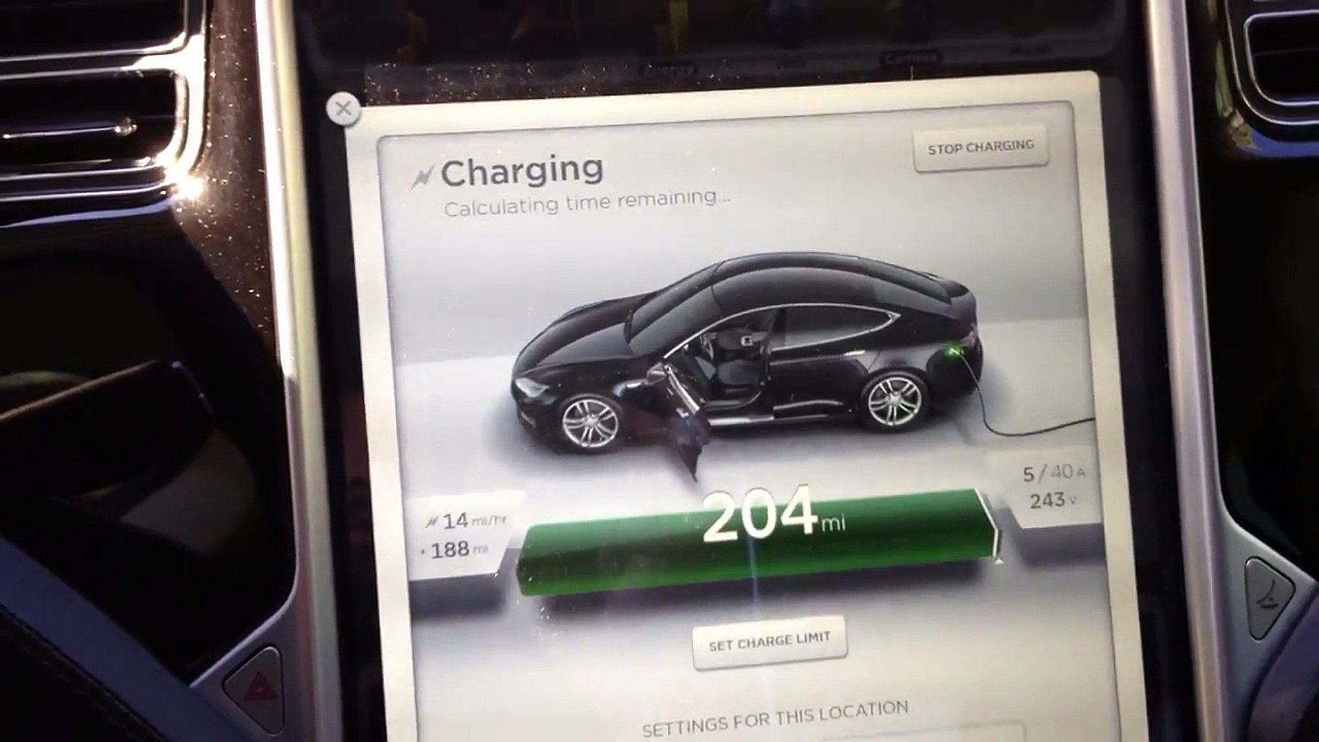 Tesla Motors Model S Battery Capacity Lost At 10 000 Miles Video Dailymotion