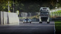 Volvo Trucks - Volvo Trucks vs Koenigsegg  a race between a Volvo FH and a Koenigsegg One 1
