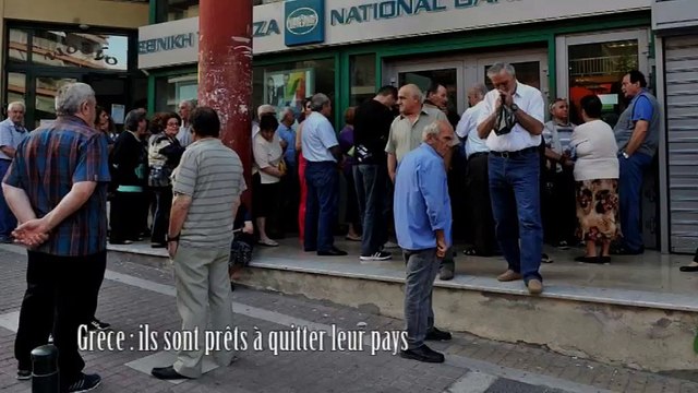 Ces Grecs prêts à quitter leur pays