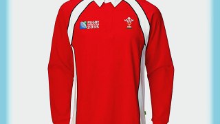 WRU Rugby World Cup 2015 Long Sleeve Rugby Shirt [46-48/2XL]