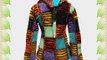 The Hippy Clothing Co. Nepalese Patchwork Torn Hoodie S/M