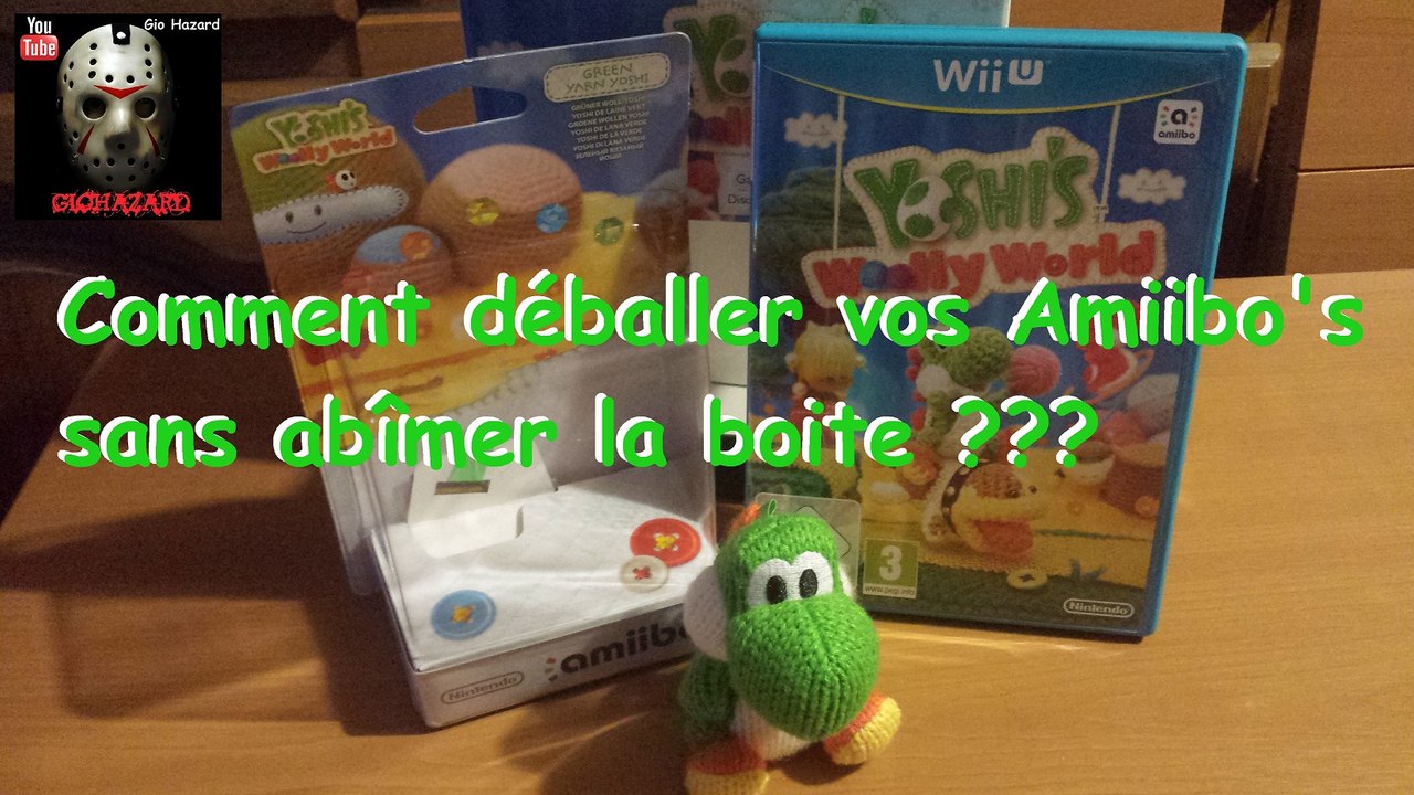 Comment déballer vos Amiibos sans abîmer la boîte ?