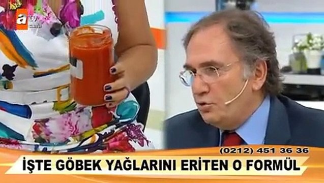 İbrahim Saraçoğlu Göbek Yağlarını Eriten Formül