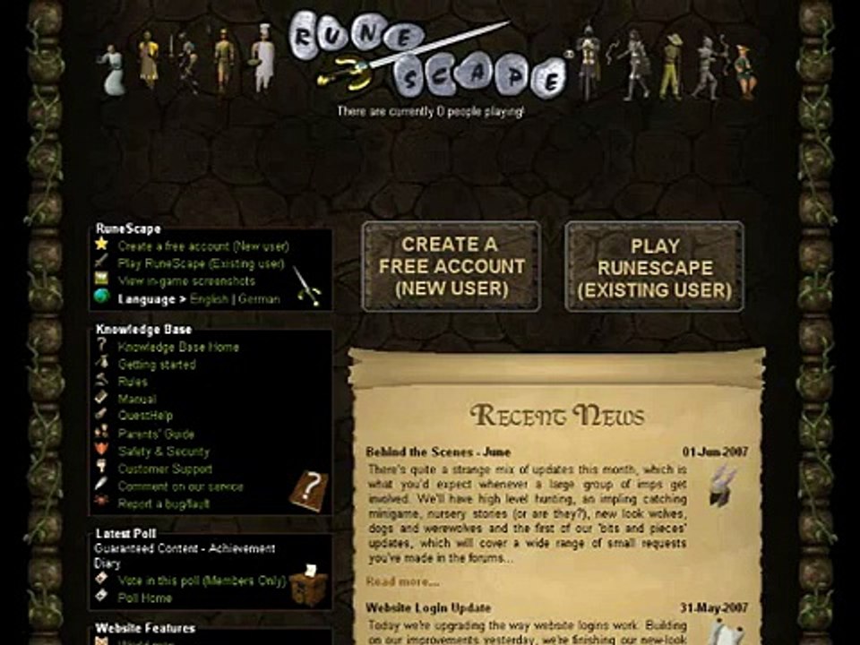 RuneScape :/  2004-2007