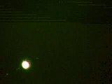 Jupiter and moons (Ganimedes, Calisto, Io and Europa). Telescope ETX70 and 10€ CMOS webcam.