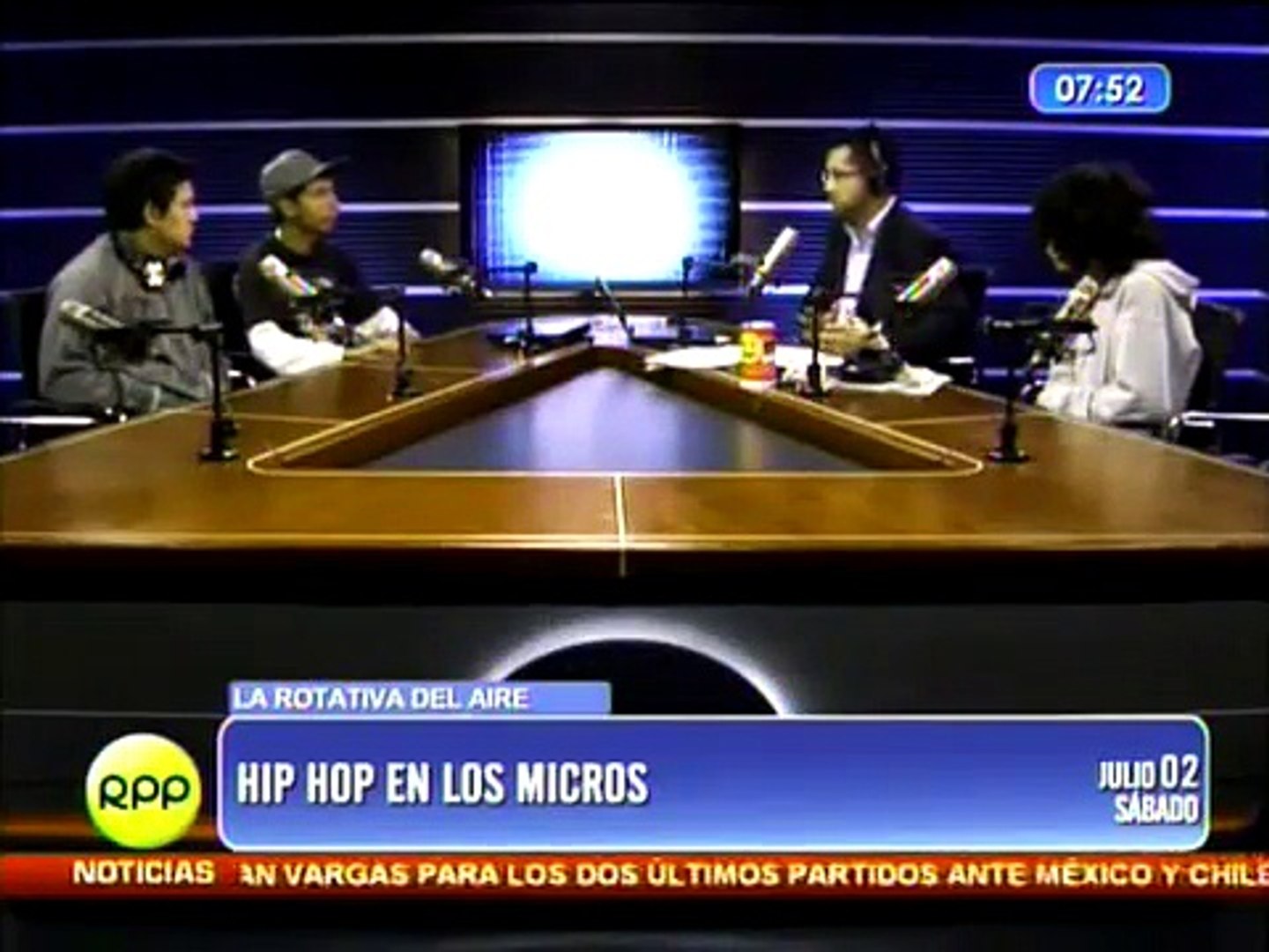 ⁣hip hop de los micros - gasper - plk - goyo en rpp noticias