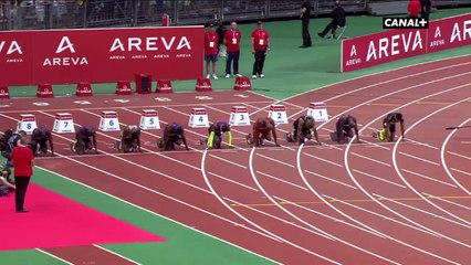Jimmy Vicaut record de France 100 m - meting areva