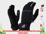 SealSkinz Women's Winter Riding Gloves - Black Small