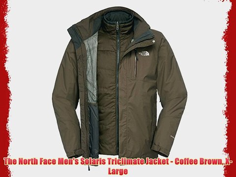 The North Face Men's Solaris Triclimate Jacket - Coffee Brown X-Large