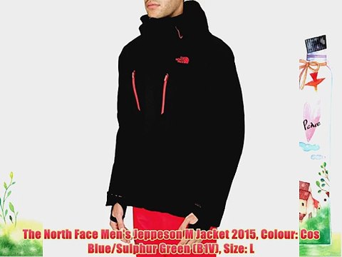 The North Face Men's Jeppeson M Jacket 2015 Colour: Cos Blue/Sulphur Green (B1V) Size: L