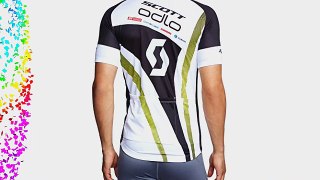 Odlo Scott Odlo Cycling Jersey Gentlemen Stand-up collar full zip white (Size: L) Cycling Jersey
