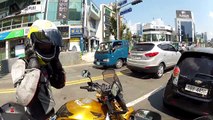 Honda Hornet CB600F - Motorcycle riding of two (with gopro hero 2)