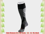 Falke Womens SK 2 Ski Socks - 5.5 - 6.5  UK Black