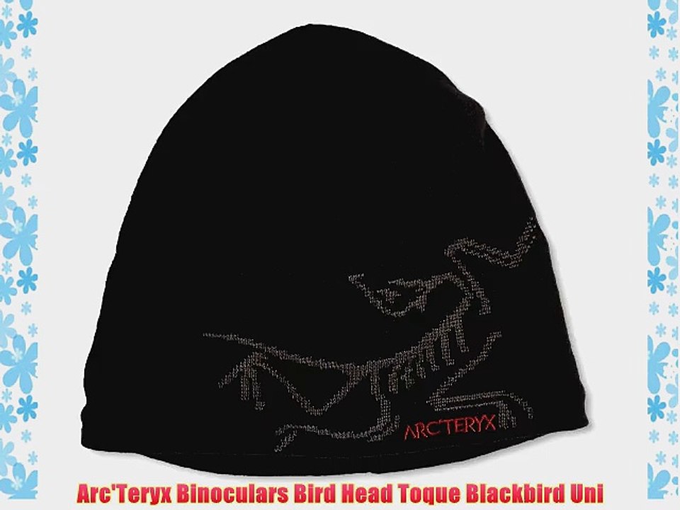 Arc'Teryx Binoculars Bird Head Toque Blackbird Uni