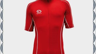 Optimum Men's Cycling Short Sleeve Jersey - Red Medium
