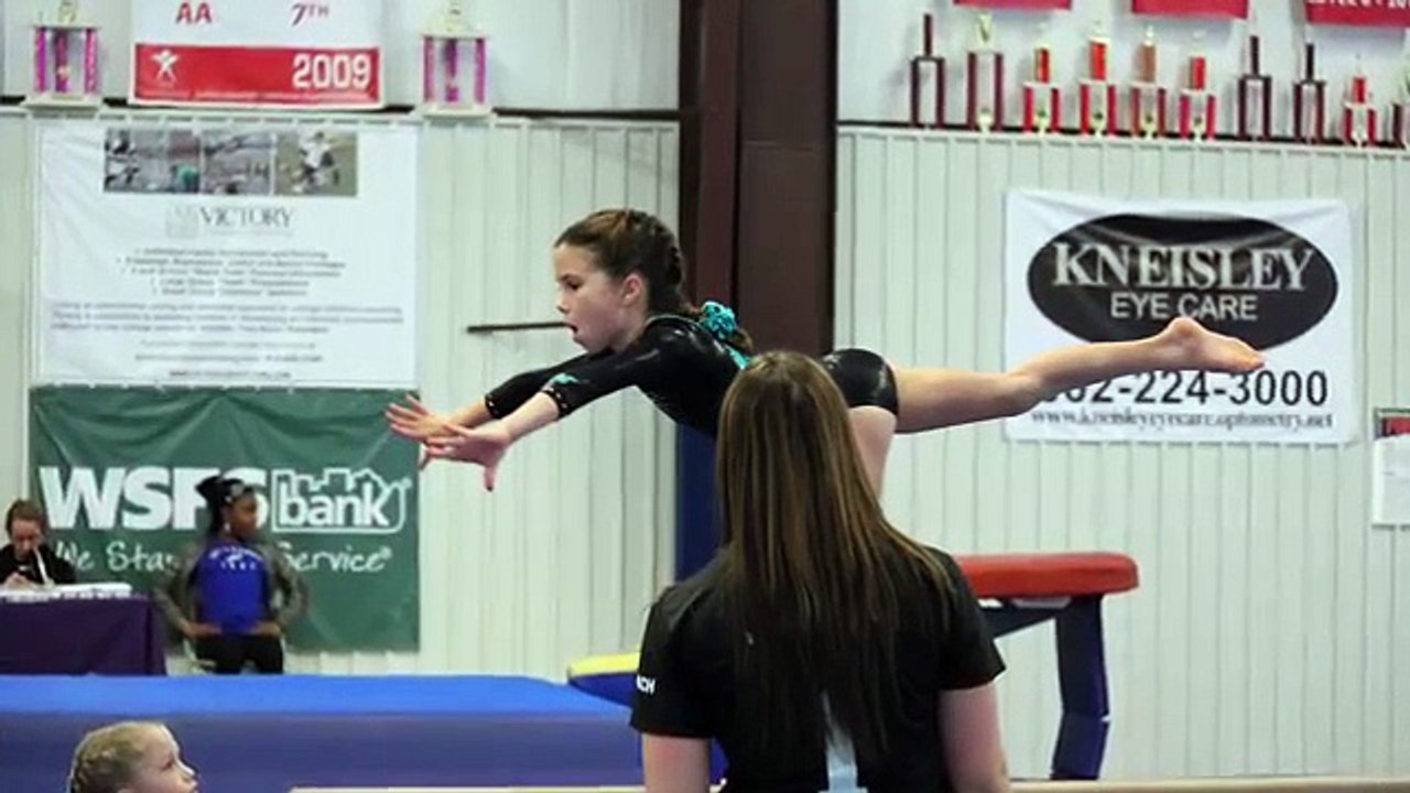 Simply Liv | Level 4 Gymnastics | Meet 1 #TBT