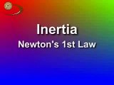 ( 14 / 30 ) قانون نيوتن الأول Newtons 1st Law Inertia