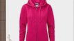 Russell Ladies Authentic Zipped Hoodie Colour=Fuchsia Size=S