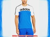 adidas Men Essentials Lineage 3-Stripes T-Shirt - Blue Beauty Large
