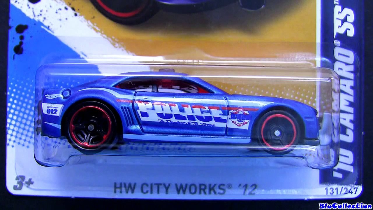2010 Hot Wheels Camaro SS Police HW Kmart Collectors Event diecast 2012 Cars