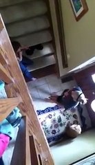 Little girl throws a BIG tantrum