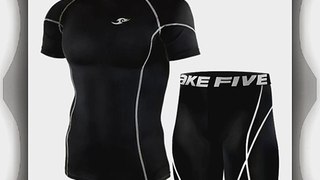 New Skin Tight Compression Base Layer Short Sleeve Under Shirt