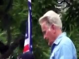 Martin Sheen & Mike Farrell Speak at Anti-War Rally