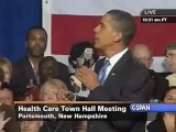 Little Girl Who Saw 'Mean Signs' at Obama Town Hall Planted... Mother's an Obama Donor/Campaigner.