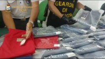 Marigliano (Na) - 3000 Jeans con marchi contraffatti, 4 arresti