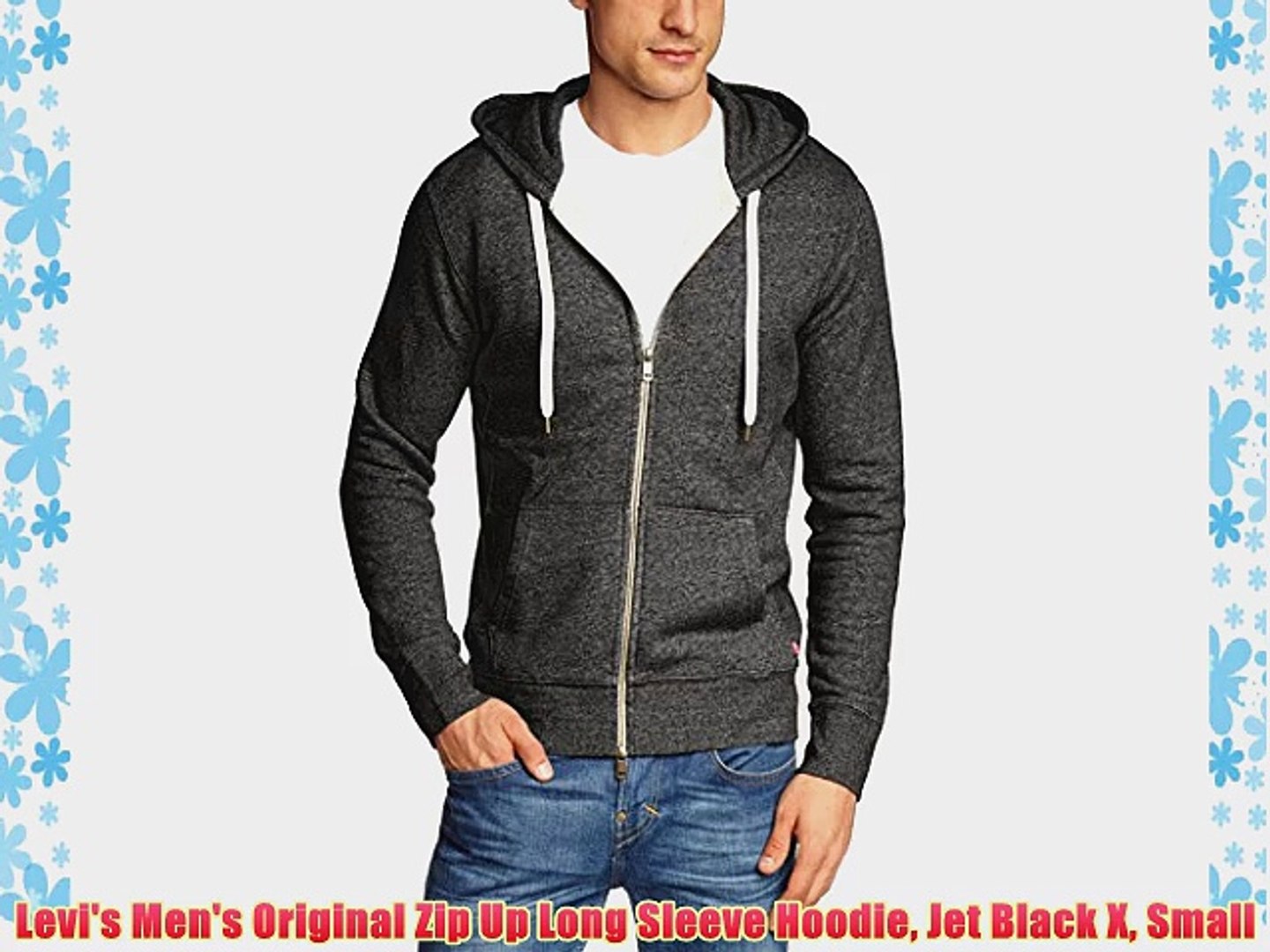 levi's original zip up hoodie