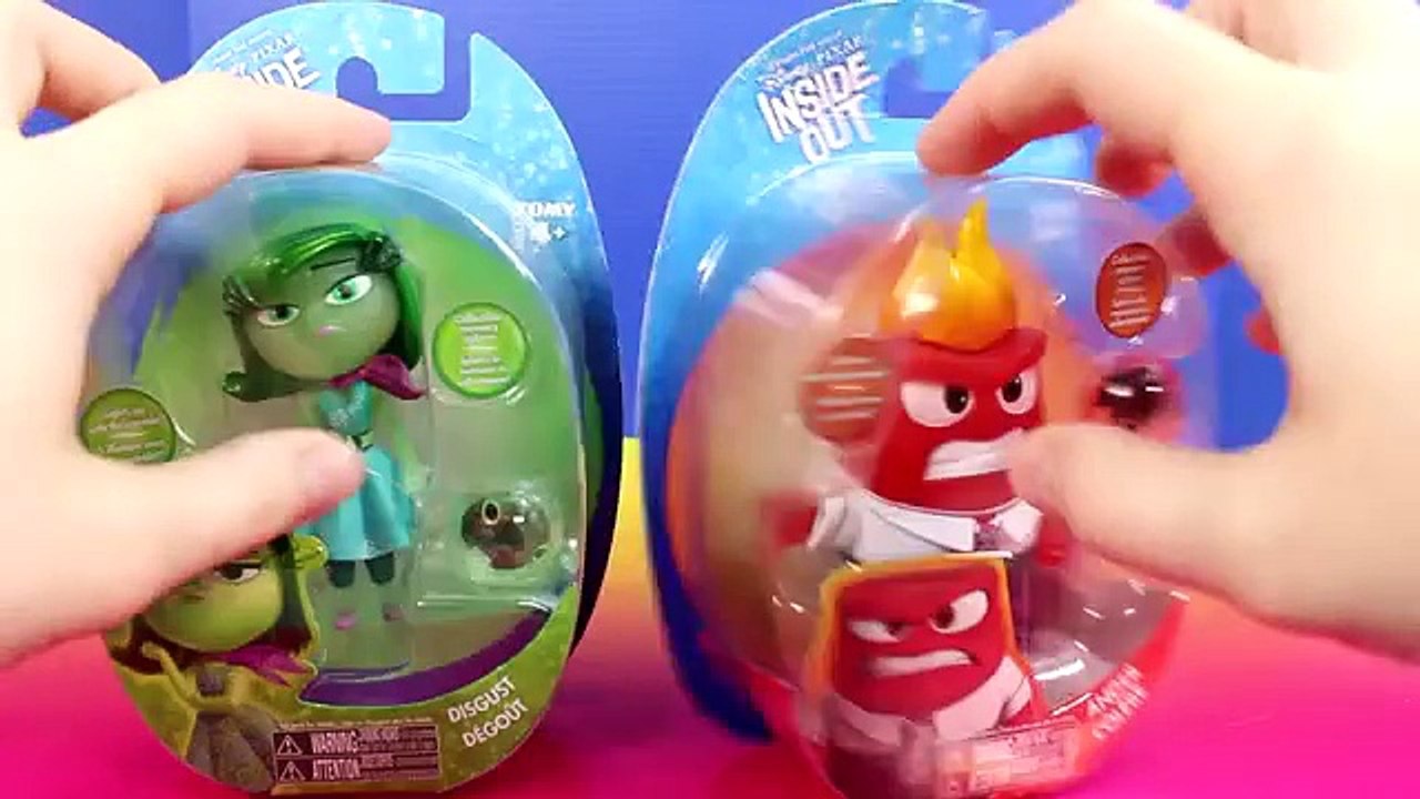 Disney Pixar Inside Out Joy With Console Sadness Fear Disgust Anger Bing Bong Toys