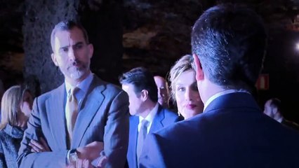 Visita de Sus Majestades los Reyes de España