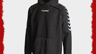 Hummel Stay Authentic Sweatshirt / Hoodie Polyester grey Dark Grey Melange Size:XXL