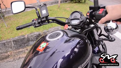 Kawasaki Vulcan S 650 Full System Exhaust Sound Test