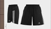 adidas Mens Response 5 Climalite Elasticated Wasitband Sport Inch Shorts Black/White S