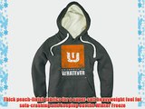 University of Whatever Campus grey hoodie for men - Casual jumper with hood (Charcoal L)