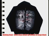 Walking Dead - Mens Dead Inside Zip Hoodie 2X-Large Black