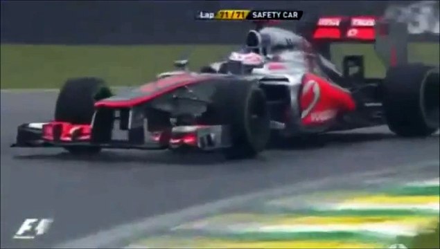 Formula 1 Brazil 2012 tribute for Sebastian Vettel