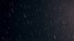 Cool star fall - night sky timelapse for Creative Commons V09620e